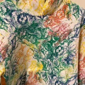 Louis vuitton tie dye hoodie hot sale